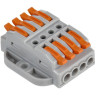 Клемма строительно-монтажная IEK СМК 222-4144P UKZ20-4144P-050